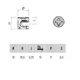 EC08ZL Эксцентрик D10x10,8 мм - 1