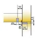 001912-847-300 Полкодержатель d3 мм с фиксацией - 2