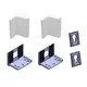 345.B3.01.P2 Навес мебельный, белый, индив.упаковка (2 компл)