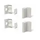 345.B3.01.P2 Навес мебельный, белый, индив.упаковка (2 компл) - 5