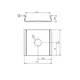 OP2-UCH-LINEXL-01 Крепление для PROFIL LINE XL - 2