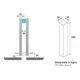 70.1025.801.00.450 Профиль вертикальный средний Gola LED R=0 - 3