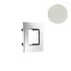 980-4775-250 Розетка Квадратная 13/16/19 мм цилиндра замка Push Lock/ Push Esp Lock, никель матовый