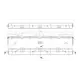 59CFG0071016020 Перекладина для кухонного корпуса B1000 F16 ZN - 1