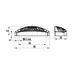 Ручка-модель FM-088 064 Cr матовый - 1