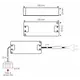 U12-012-SP-2B1-206B Блок питания LED STANDARD PLUS 12W 12VDC, белый провод 4 м, ручной выключатель, разветвитель 6 гнезд - 2