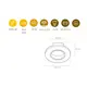 RINGO-CZ-01 Комплект светильник RINGO (без LED) + розетка GU10, черный - 2