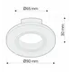 RINGO-CZ-01 Комплект светильник RINGO (без LED) + розетка GU10, черный - 4
