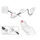 ZSQUARE-RGB-2P-01W Комплект светильник LED SQUARE RGB (2 шт + пульт + блок питания), провод 2 м - 8