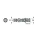 005414-835-001 Дюбель Quickfit-P2F - 4