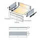 656-8132-515-00 Планка фронтальная внутренняя 1200 для ящиков Tekform slimline+ DW145/182, антрацит - 2
