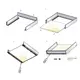 655-7F01-185-00 Стенка задняя стальная для ящиков Tekform Slimline DW100 300мм, панель 16 мм, антрацит - 2