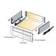 656-8337-350-00 Соединитель фронтальный для ящиков Tekform slimline+ DW145, белый - 2