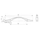 Ручка-скоба FS-066 096 Cr матовый (ТЗ) - 2