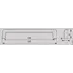 Ручка-скоба FS-184 128 Cr матовый (ТЗ) - 2
