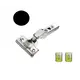 701-0E58-668-00 Петля T-type Noir Glissando с доводчиком 110/45/9 мм, 30 градусов для машинной установки