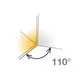 701-0CT2-650-00 Петля T-type Glissando с доводчиком и винтами 110/45/9 мм - 4
