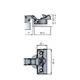 701-0CT0-956-00 Петля T-type-i TeraBlack Glissando 110/45/9 - 8