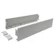 681-5450-7035 Боковые стенки ящика для направляющих CUBO, 450 мм, h=128 мм, серый