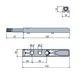 915-9277-390-00 Толкатель Push Latch S3, в корпусе с планкой, черный - 2