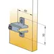 244-0914-650-00 Монтажная планка петли BASIC F6 мм с винтами 6,3х13 мм - 8