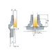 249-7302-050-TL Петля B-Type для толстых фасадов 93/52/10 мм - 10