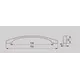 Ручка скоба для мебели Валмакс FS-056 128 Cr, 128 мм, хром глянцевый (ТЗ). - 4