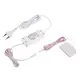Блок питания LED STANDARD PLUS 7W 12VDC, черный провод 6 м, разветвитель 6 гнезд арт.U12-007-SP-2C0-4W6 - 13