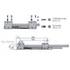 Выдвижной ящик Tekform Slimline Tacto DW145 550 мм, белый арт.655-8G64-150-00 - 55