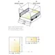 Выдвижной ящик Tekform Slimline Tacto DW100 550 мм, белый арт.655-8F64-150-00 - 37