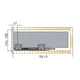 Выдвижной ящик с тонкой стенкой Titus Tekform slimline DW145 450 мм, цвет белый. Арт: 655-8G45-150-00 - 20