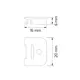 Крепление для PROFIL CORNER LINE арт.OP2-UCH-COR-SZ-01 - 13