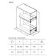 Корзина выдвижная, шкаф 400мм арт.004PRO.SIGE.400 - 3