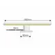 Светильник LED AMBER UNIWERSALNY IP44 4,5W 230VAC 6000К, провод 30 см, хром арт.AMBER-U-60K-01 - 71