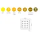 Светильник LED SQUARE 2, 1,5W 12VDC 16LED 4000К, провод 2 м, черный арт.SQUARE2-CZ-40K-01W - 18