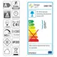 Светильник LED ORBIT PIR 3,0W 12VDC 3000К, провод 2 м, алюминий арт.ORBIT-PIR-AL-60K-01 - 75