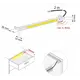 Светильник LED POLARUS P 1164 мм, 9,5W 12VDC 4000К, провод 2 м, молочный рассеиватель арт.POLP-1164-BZ-01W - 37
