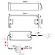 Блок питания LED STANDARD PLUS 7W 12VDC, черный провод 6 м, разветвитель 6 гнезд арт.U12-007-SP-2C0-4W6 - 33