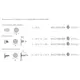 Толкатель PushOpen с магнитом врезной длинный (серый) арт.915-7186-380-00 - 8