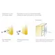 Толкатель PushOpen с магнитом врезной длинный (серый) арт.915-7186-380-00 - 14
