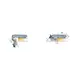 Петля мебельная Titus T-Type Glissando для фальшпанели с доводчиком 110/48/17 мм. Арт: 701-0A98-650-00 - 98