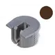 Эксцентрик мебельный полкодержатель Titus System 6 Quickfit-Expando Wedgefix для плиты 16 мм коричневый. Арт: 006473-831-001