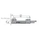 Выдвижной ящик с тонкой стенкой Titus Tekform slimline DW70 350 мм, цвет белый. Арт: 655-8E35-150-00 - 36