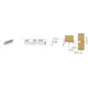 Полкодержатель для полок Metalimpex Shelf support 5х24 мм zink plated позолоченый. Арт: 133.0524.40 - 21