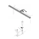 Светильник LED AMBER UNIWERSALNY IP44 4,5W 230VAC 3000К, провод 30 см, хром арт.AMBER-U-30K-01 - 54