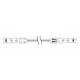 Коннектор для LED ленты 8 мм, провод 15 см арт.MO-LF08-0,15M-D1M - 32