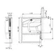 Подъемник ФриСвинг, S8sw, комплект H500-670 мм арт.2719300006 - 6