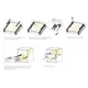 Комплект механизма Tacto Slimline Push Opening арт.655-9152-040-K1 - 21