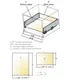 Выдвижной ящик Tekform Slimline Tacto DW182 400 мм, белый арт.655-8H61-150-00 - 45
