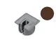 Эксцентрик SYSTEM 6 Wedgefix screw-in 19 мм, коричневый арт.006620-831-001